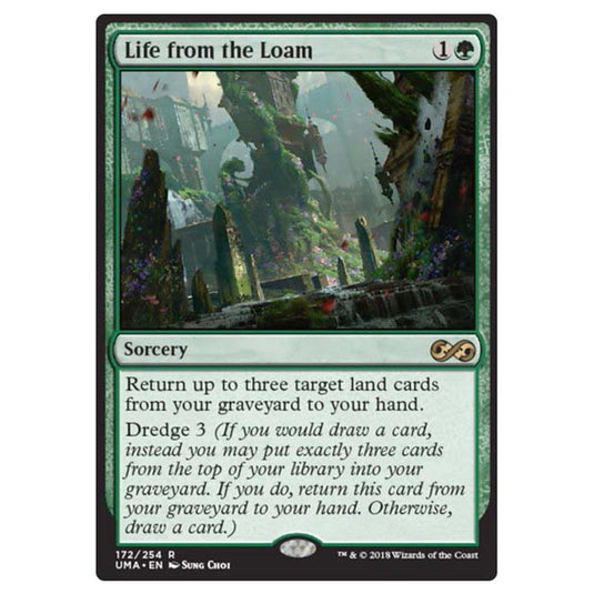 Magic The Gathering - Ultimate Masters - Life from the Loam - 172/254