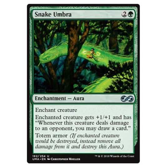 Magic The Gathering - Ultimate Masters - Snake Umbra - 182/254