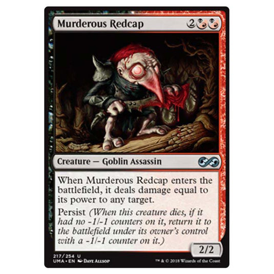 Magic The Gathering - Ultimate Masters - Murderous Redcap - 217/254