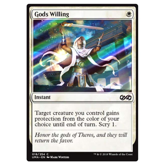 Magic The Gathering - Ultimate Masters - Gods Willing - 18/254 (Foil)