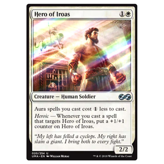 Magic The Gathering - Ultimate Masters - Hero of Iroas - 20/254 (Foil)