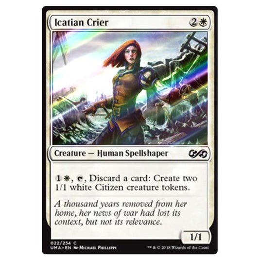 Magic The Gathering - Ultimate Masters - Icatian Crier - 22/254 (Foil)