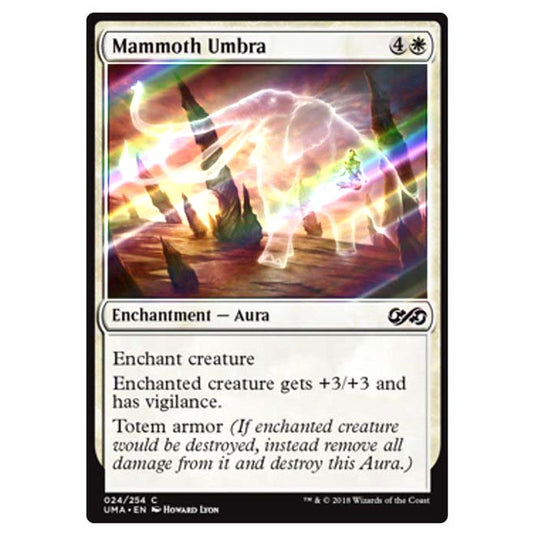 Magic The Gathering - Ultimate Masters - Mammoth Umbra - 24/254 (Foil)