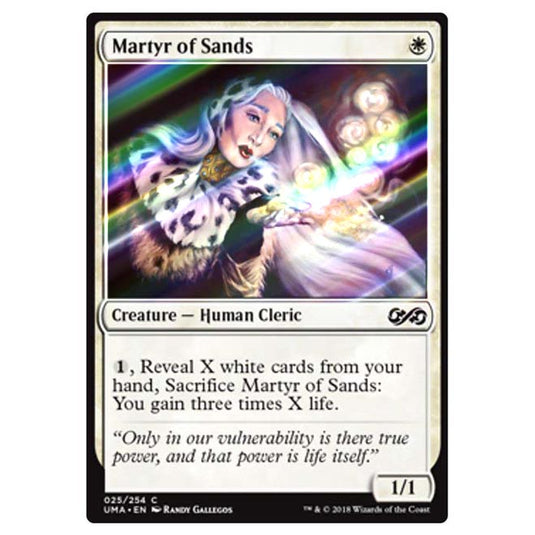 Magic The Gathering - Ultimate Masters - Martyr of Sands - 25/254 (Foil)