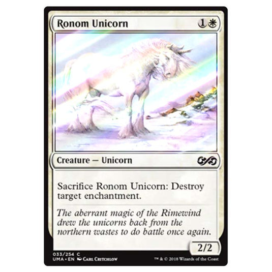 Magic The Gathering - Ultimate Masters - Ronom Unicorn - 33/254 (Foil)