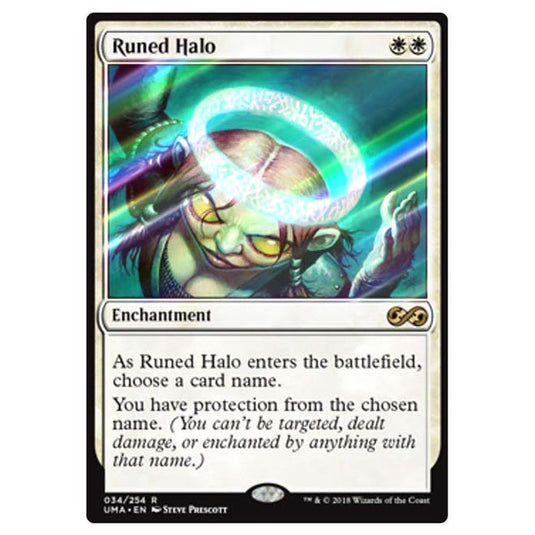 Magic The Gathering - Ultimate Masters - Runed Halo - 34/254 (Foil)