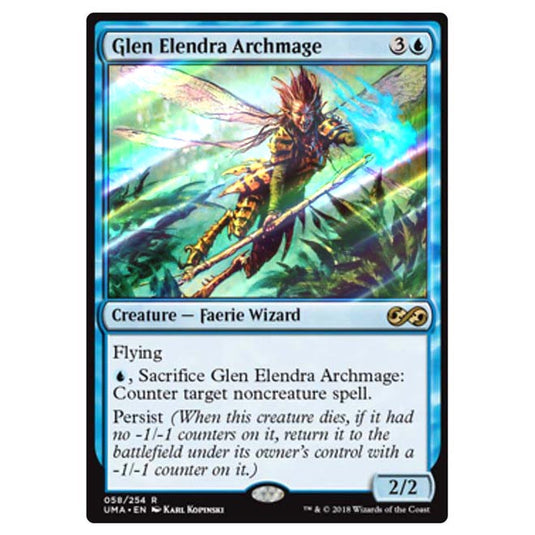 Magic The Gathering - Ultimate Masters - Glen Elendra Archmage - 58/254 (Foil)