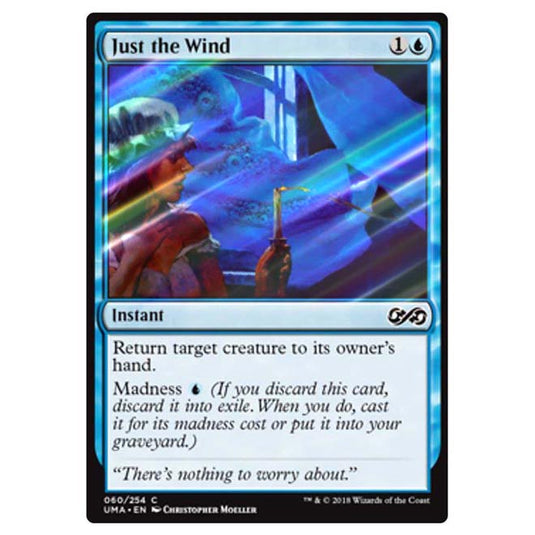 Magic The Gathering - Ultimate Masters - Just the Wind - 60/254 (Foil)