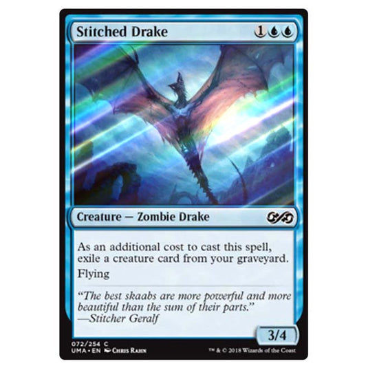 Magic The Gathering - Ultimate Masters - Stitched Drake - 72/254 (Foil)