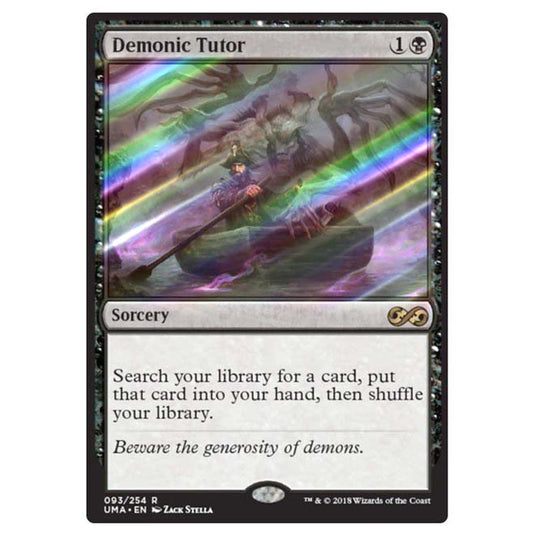 Magic The Gathering - Ultimate Masters - Demonic Tutor - 93/254 (Foil)