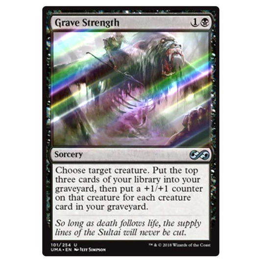 Magic The Gathering - Ultimate Masters - Grave Strength - 101/254 (Foil)