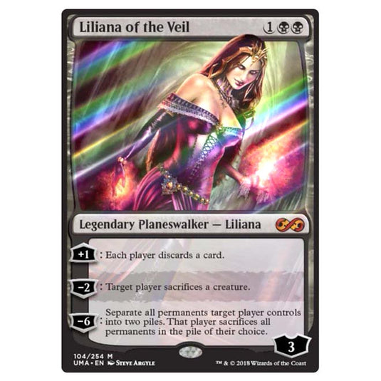 Magic The Gathering - Ultimate Masters - Liliana of the Veil - 104/254 (Foil)