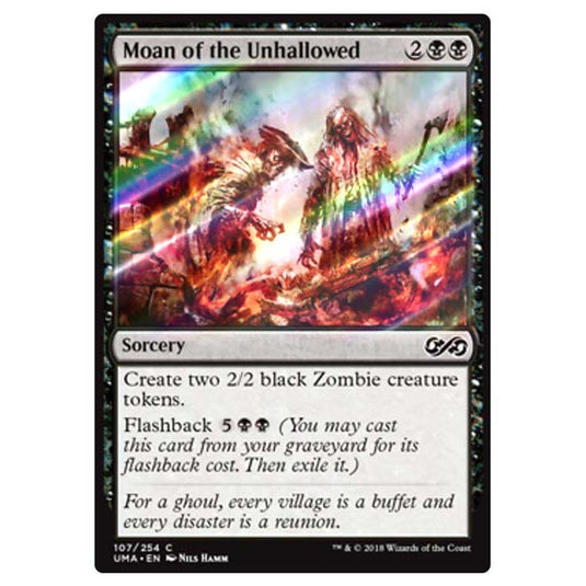 Magic The Gathering - Ultimate Masters - Moan of the Unhallowed - 107/254 (Foil)