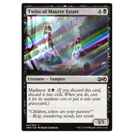 Magic The Gathering - Ultimate Masters - Twins of Maurer Estate - 118/254 (Foil)