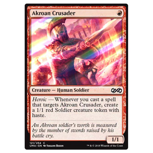 Magic The Gathering - Ultimate Masters - Akroan Crusader - 121/254 (Foil)