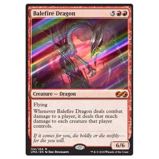 Magic The Gathering - Ultimate Masters - Balefire Dragon - 124/254 (Foil)