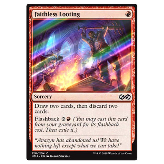 Magic The Gathering - Ultimate Masters - Faithless Looting - 128/254 (Foil)