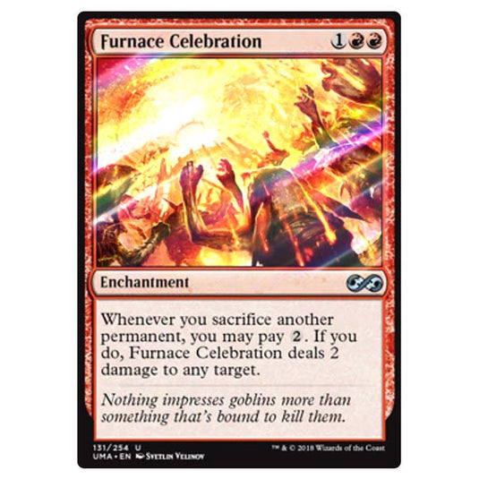 Magic The Gathering - Ultimate Masters - Furnace Celebration - 131/254 (Foil)