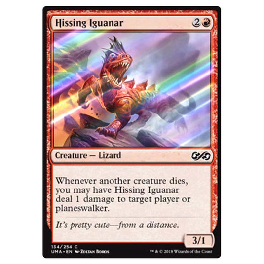 Magic The Gathering - Ultimate Masters - Hissing Iguanar - 134/254 (Foil)