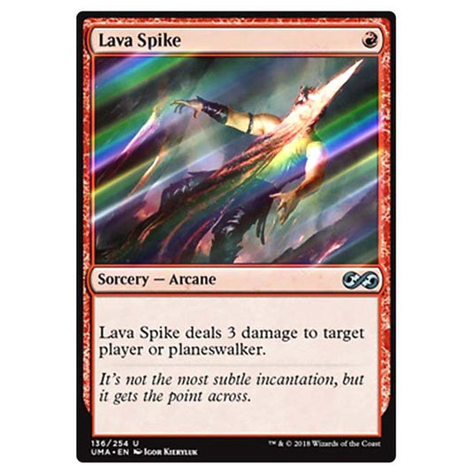 Magic The Gathering - Ultimate Masters - Lava Spike - 136/254 (Foil)