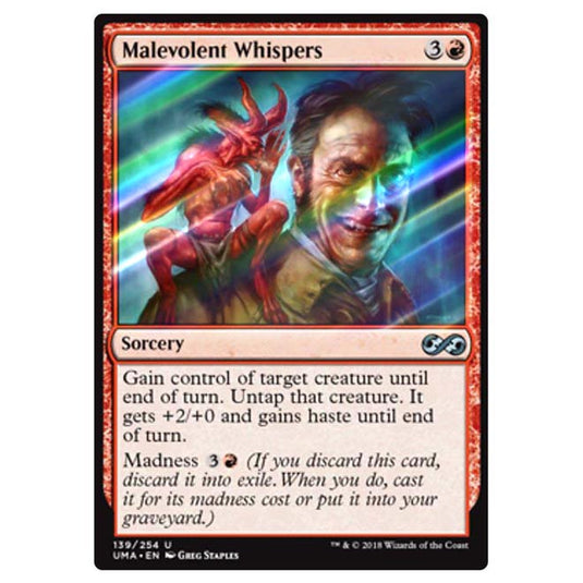 Magic The Gathering - Ultimate Masters - Malevolent Whispers - 139/254 (Foil)