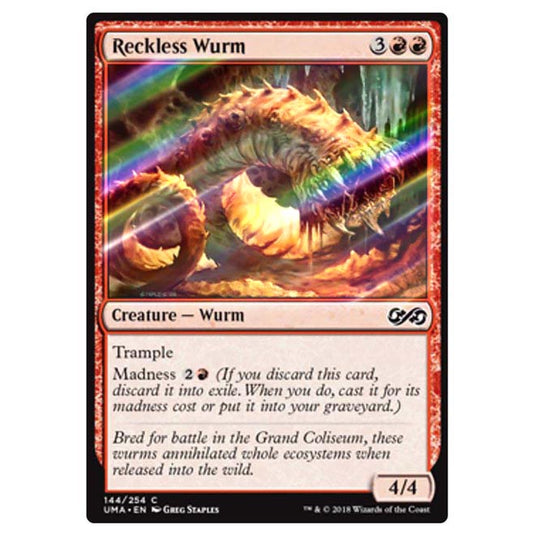 Magic The Gathering - Ultimate Masters - Reckless Wurm - 144/254 (Foil)