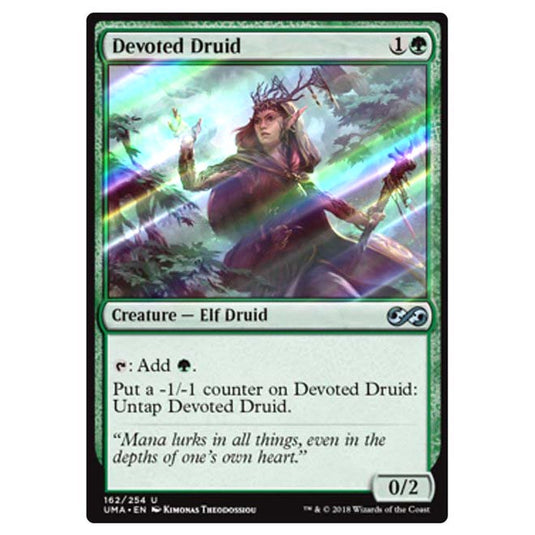 Magic The Gathering - Ultimate Masters - Devoted Druid - 162/254 (Foil)