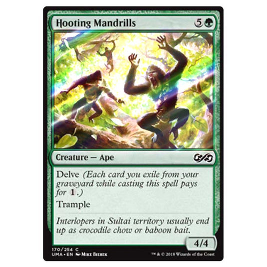 Magic The Gathering - Ultimate Masters - Hooting Mandrills - 170/254 (Foil)