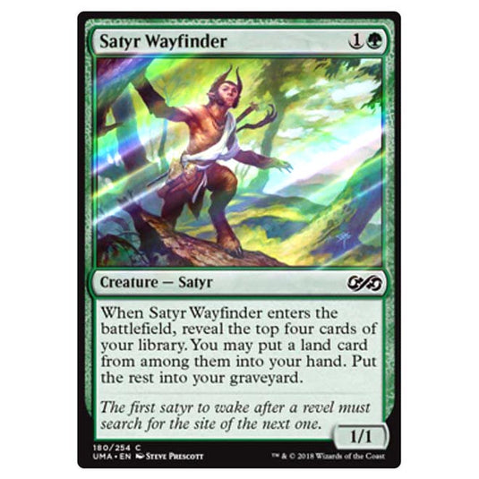 Magic The Gathering - Ultimate Masters - Satyr Wayfinder - 180/254 (Foil)