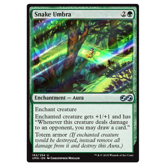 Magic The Gathering - Ultimate Masters - Snake Umbra - 182/254 (Foil)