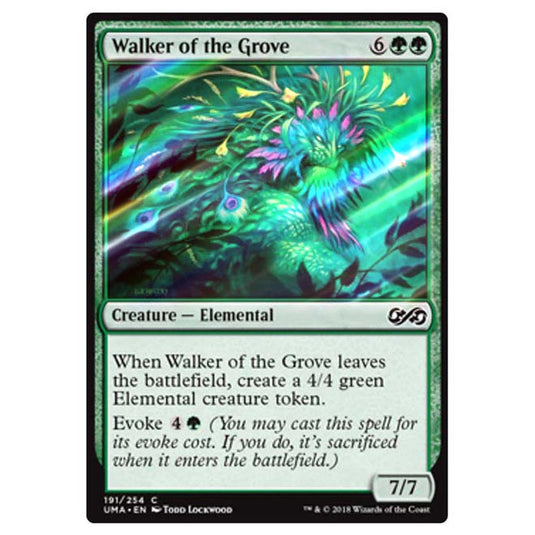 Magic The Gathering - Ultimate Masters - Walker of the Grove - 191/254 (Foil)