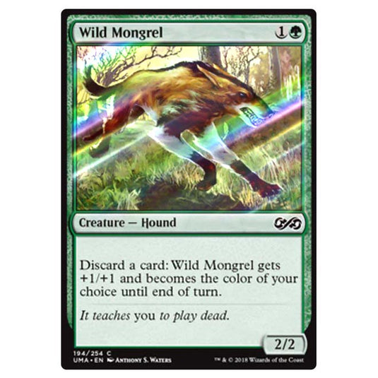 Magic The Gathering - Ultimate Masters - Wild Mongrel - 194/254 (Foil)