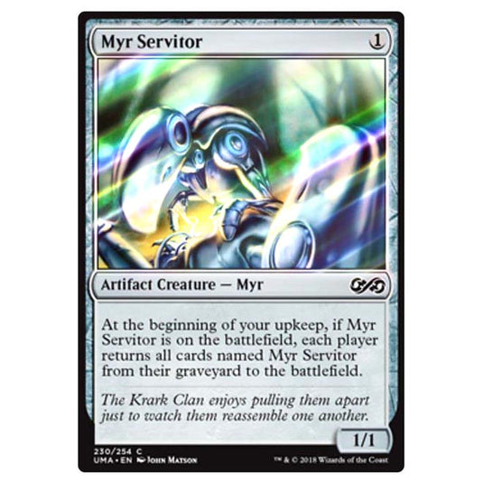 Magic The Gathering - Ultimate Masters - Myr Servitor - 230/254 (Foil)