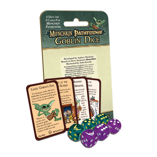 Munchkin Pathfinder Goblin Dice