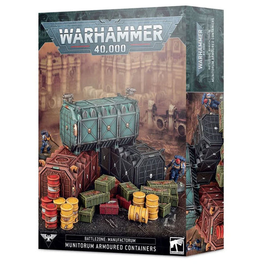 Warhammer 40,000 - Battlezone: Manufactorum - Munitorum Armoured Containers