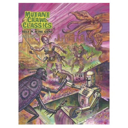 Mutant Crawl Classics - Core Softcover Rulebook