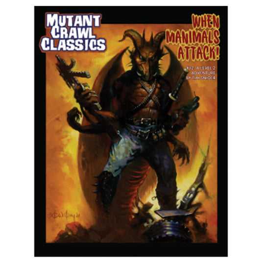 Mutant Crawl Classics #12 - When Mammals Attack