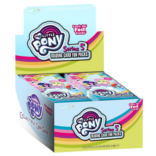 My Little Pony - Series 5 Trading Card Fun Packs Box - (24 Packs)