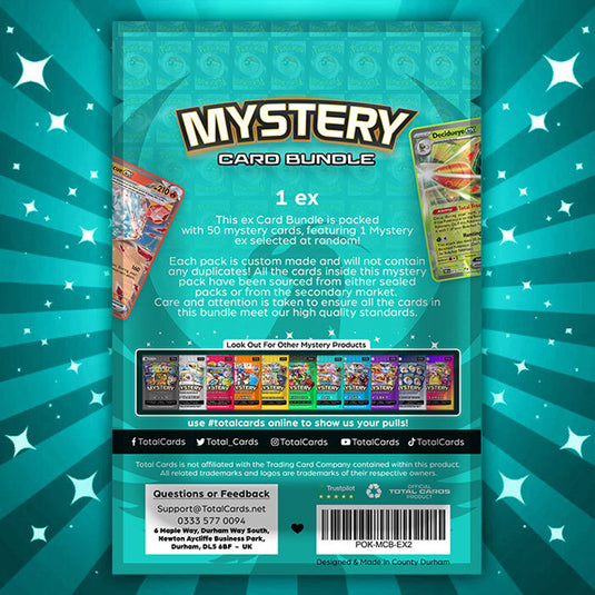 Pokemon - Mystery Card Bundle - Guaranteed ex Card (2023)