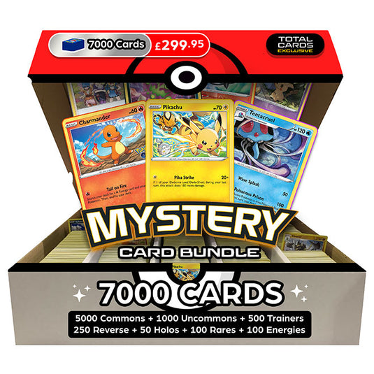 Pokemon - Mystery Card Bundle - 7000 Cards!