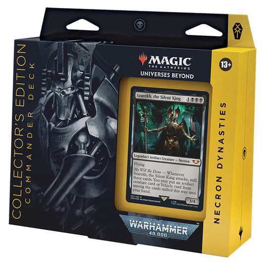 Magic the Gathering - Universes Beyond - Warhammer 40,000 - Necron Dynasties - Collectors Edition