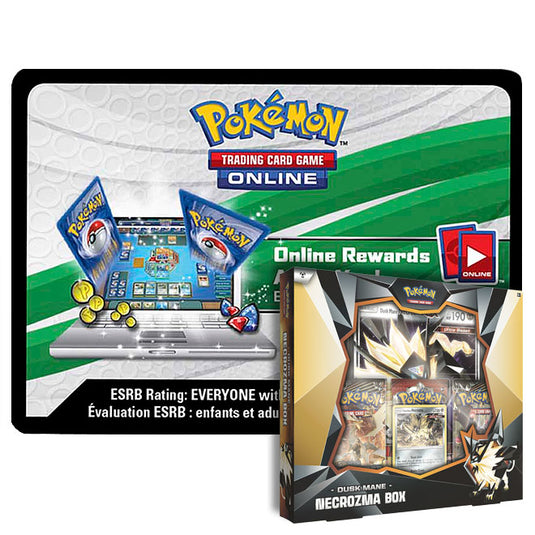 Pokemon - Dusk Mane Necrozma Box - Online Code Card