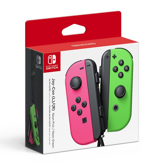 Nintendo Switch - Joy-Con Pair (Green/Pink)