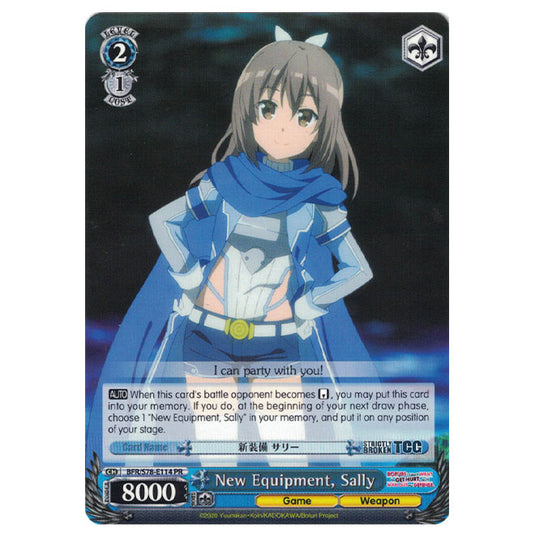 Weiss Schwarz - Bofuri - New Equipment, Sally (Promo) - BFR/S78-E114 PR