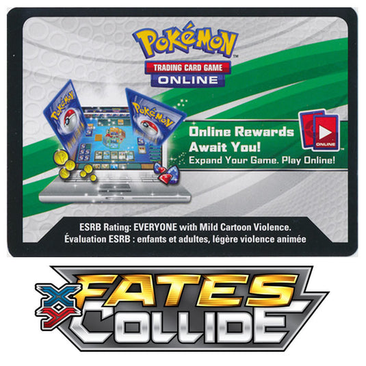 Pokemon - XY Fates Collide - Online Code Card