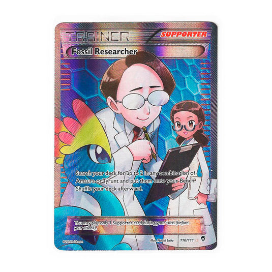 Pokemon - XY Furious Fists - Fossil Researcher FullArt - 110/111