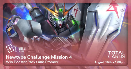 Gundam - Newtype Challenge Mission 4 - Sunday 1pm (16/08/26)