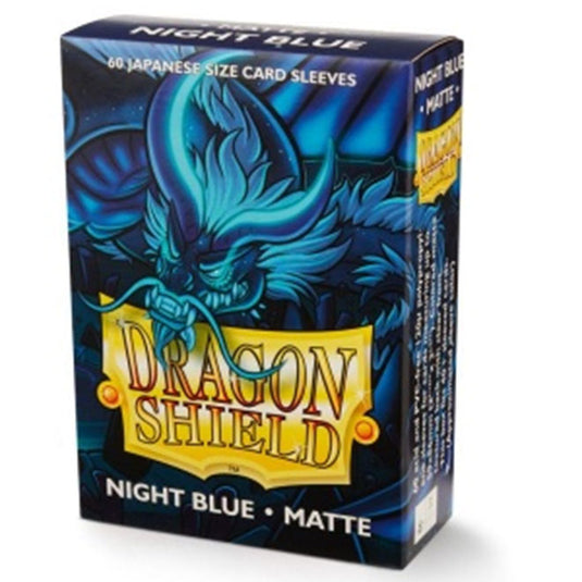 Dragon Shield - Japanese Matte Sleeves - Night Blue (60 Sleeves)