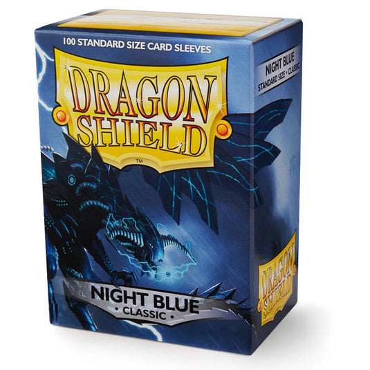 Dragon Shield - Standard Classic Sleeves - Night Blue - (100 Sleeves)