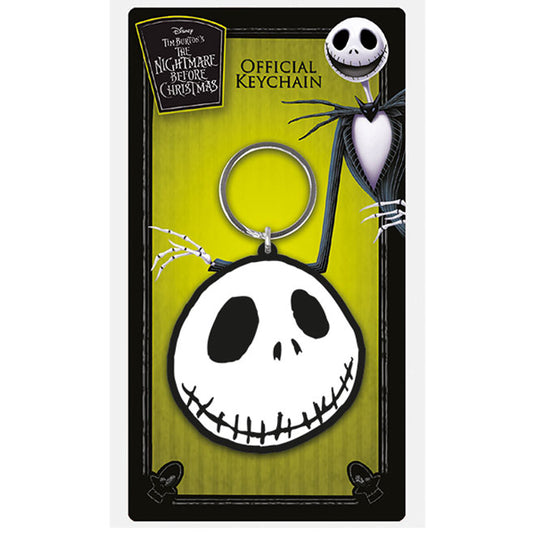 Pyramid Rubber Keychains - Nightmare Before Christmas - Jack